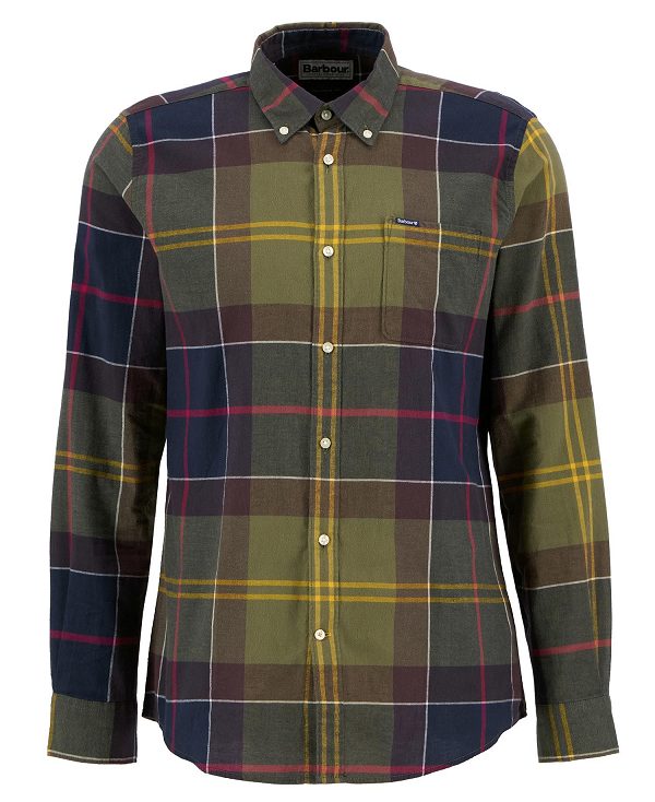 Barbour Glendale Tailored Fit Shirt Tartan | BABO87858