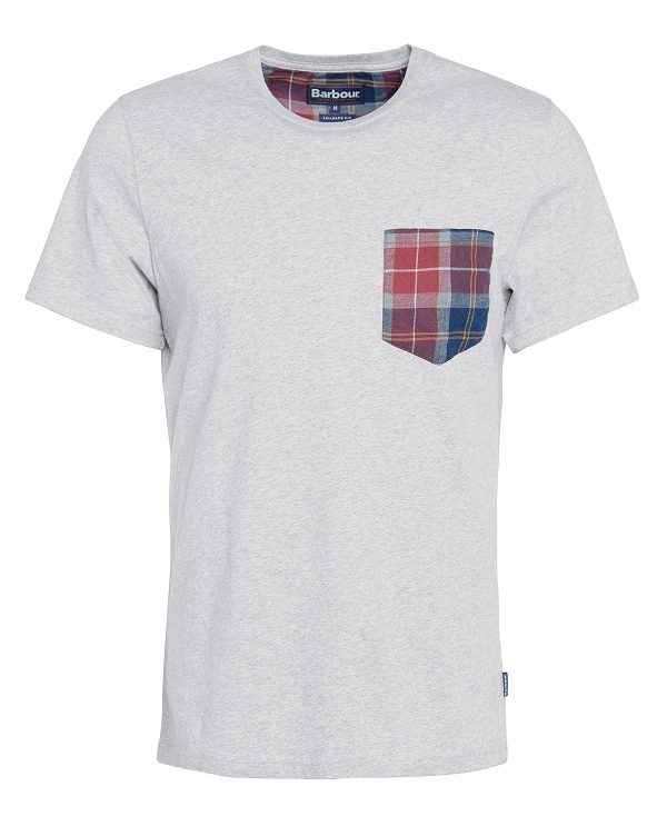 Barbour Goole Pocket T-shirt Grå | BABO88296