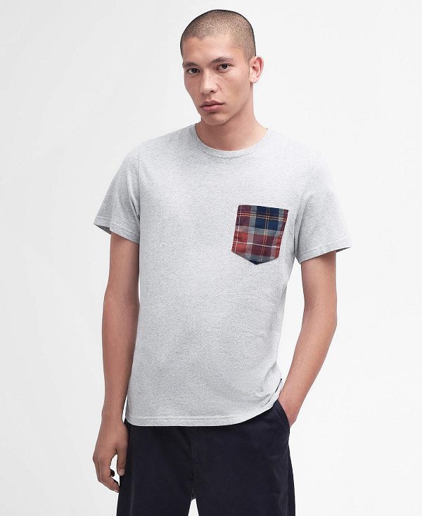 Barbour Goole Pocket T-shirt Grå | BABO88296