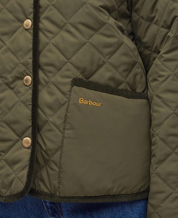 Barbour Gosford Quilted Jacket Grøn | BABO89307