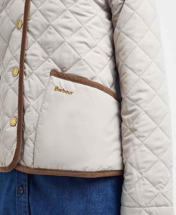 Barbour Gosford Quilted Jacket Hvide | BABO89310