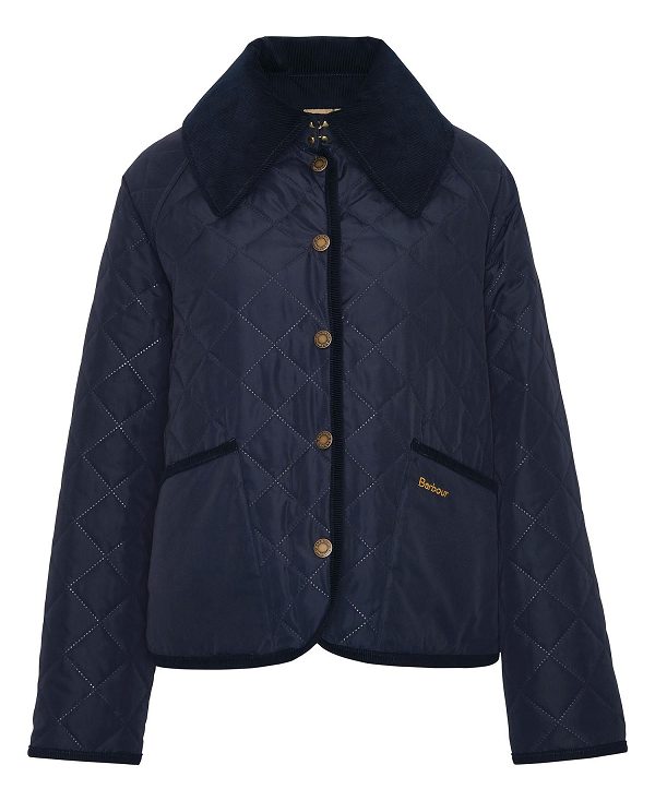 Barbour Gosford Quilted Jacket Mørkeblå | BABO89304