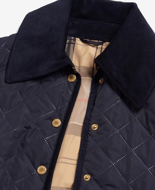 Barbour Gosford Quilted Jacket Mørkeblå | BABO89304