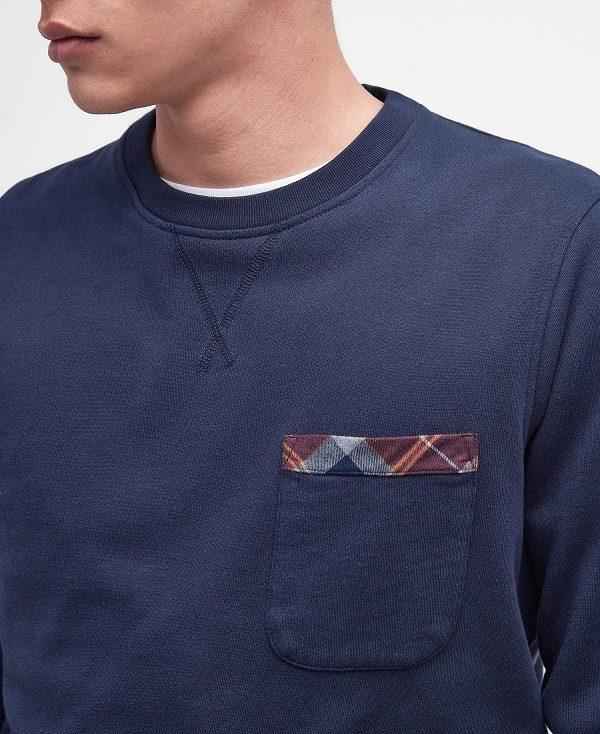 Barbour Goswick Sweatshirt Mørkeblå | BABO88444