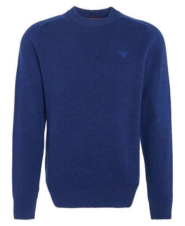 Barbour Grangetown Crew Neck Jumper Blå | BABO88647