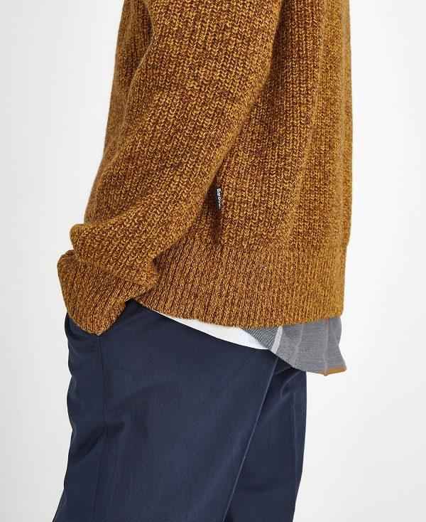 Barbour Griffiths Crew Neck Jumper Brune | BABO88681