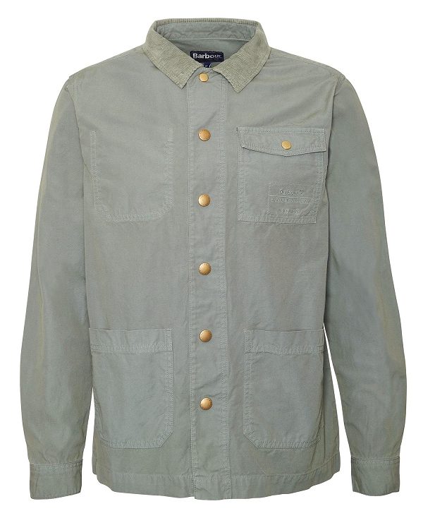 Barbour Grindle Overshirt Grøn | BABO87967