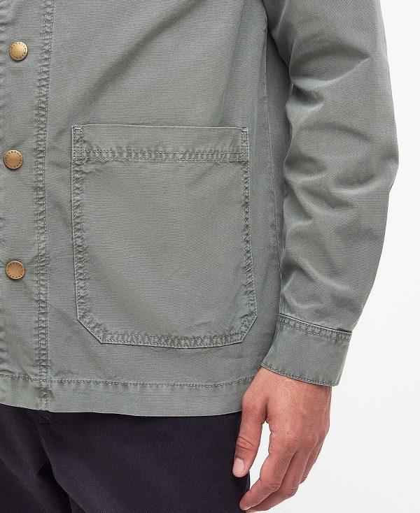 Barbour Grindle Overshirt Grøn | BABO87967