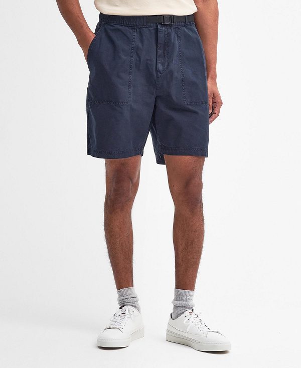 Barbour Grindle Shorts Mørkeblå | BABO88762