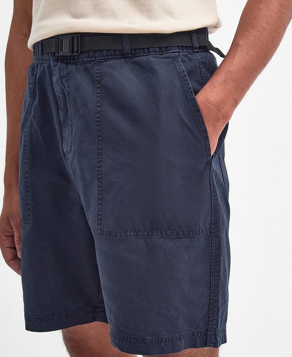 Barbour Grindle Shorts Mørkeblå | BABO88762