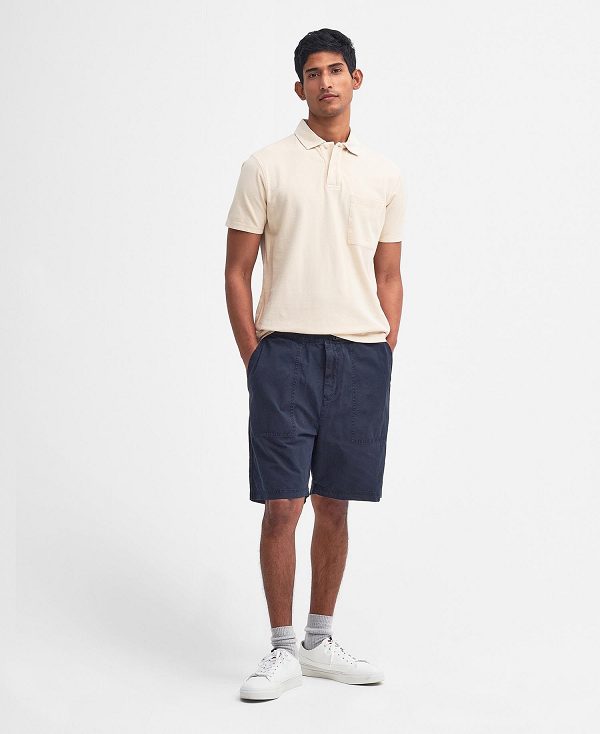 Barbour Grindle Shorts Mørkeblå | BABO88762