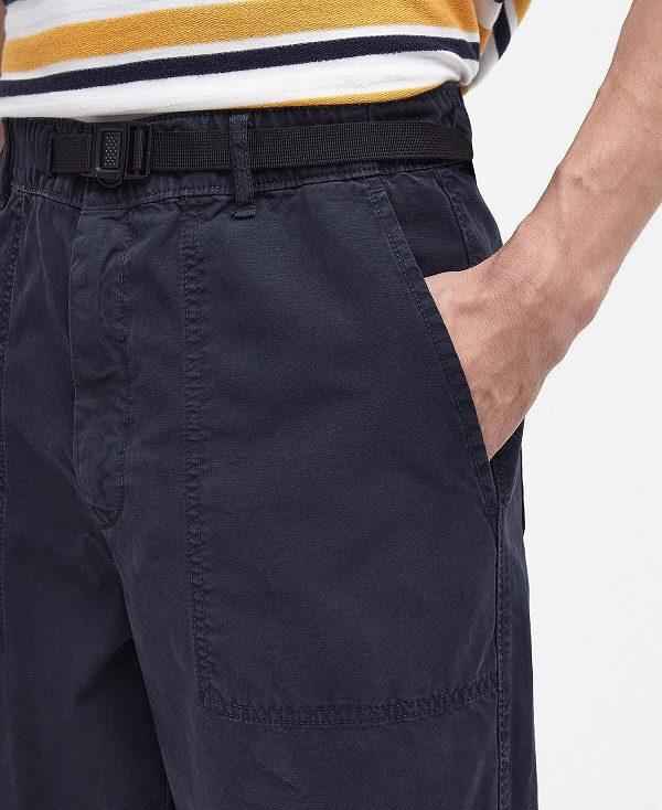 Barbour Grindle Straight-leg Trousers Mørkeblå | BABO88764