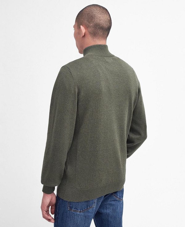 Barbour Half-zip Jumper Grøn | BABO88592