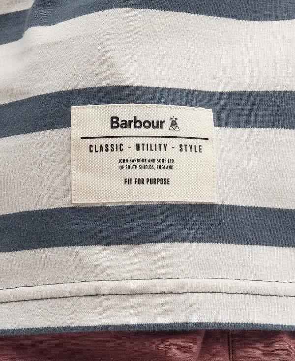 Barbour Handale Striped T-shirt Blå | BABO88360