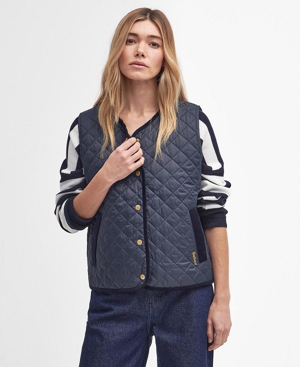 Barbour Hannah Gilet Mørkeblå | BABO89451