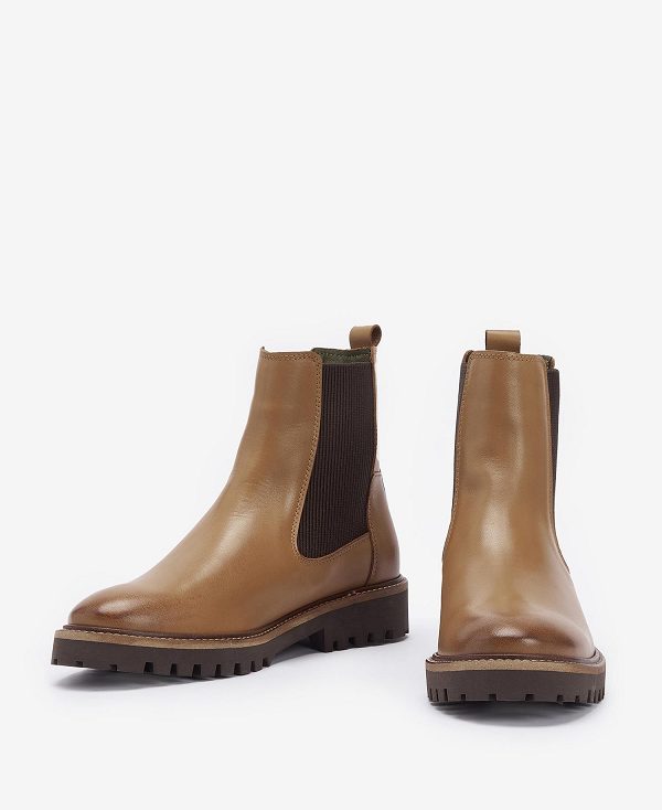 Barbour Harmby Chelsea Boots Brune | BABO89878