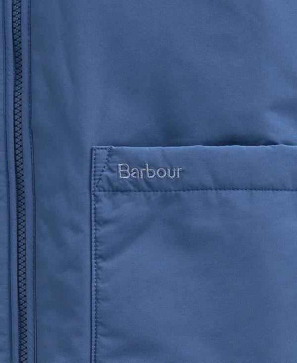 Barbour Harpen Padded Gilet Blå | BABO87559