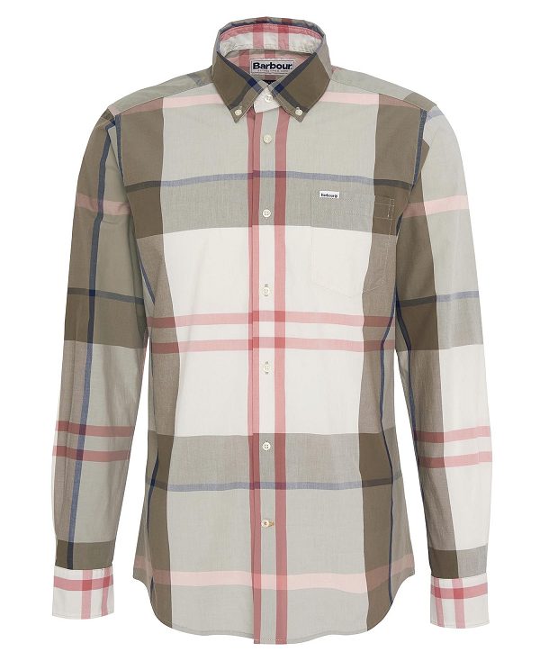 Barbour Harris Tailored Long-sleeved Shirt Flerfarvede | BABO87746