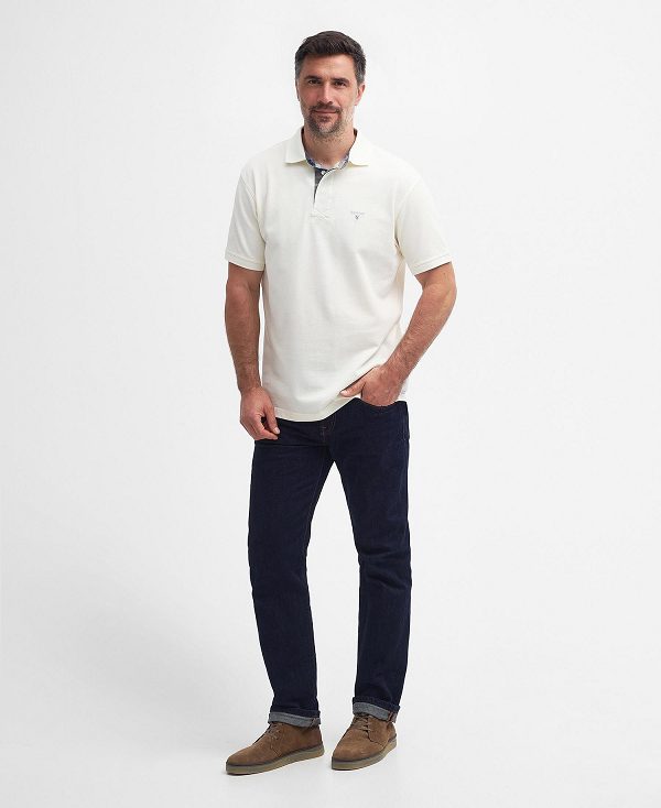 Barbour Hart Polo Shirt Hvide | BABO88110