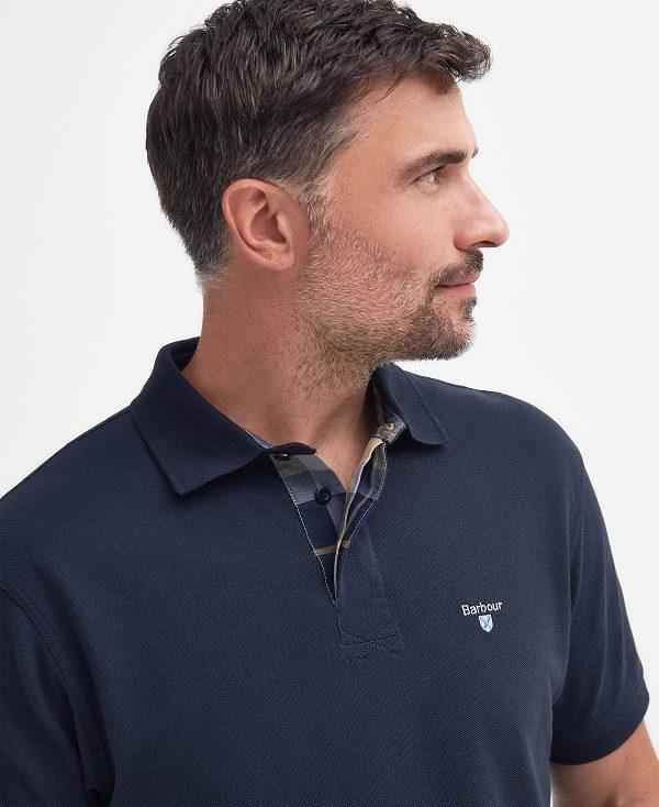 Barbour Hart Polo Shirt Mørkeblå | BABO88112