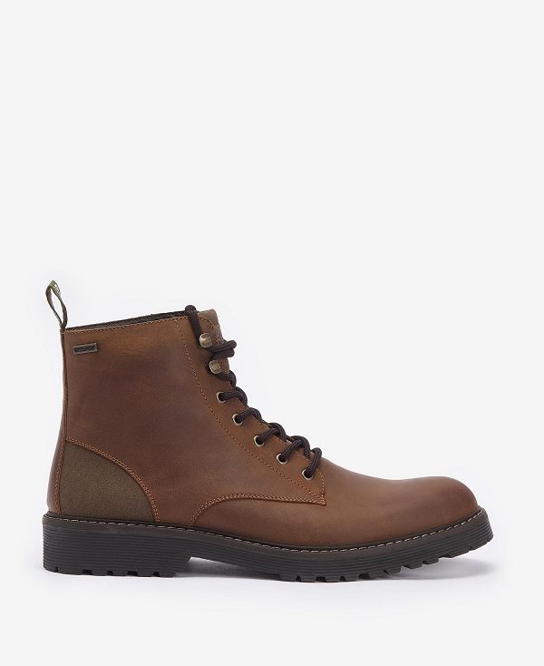 Barbour Harvey Derby Boots Brune | BABO88877