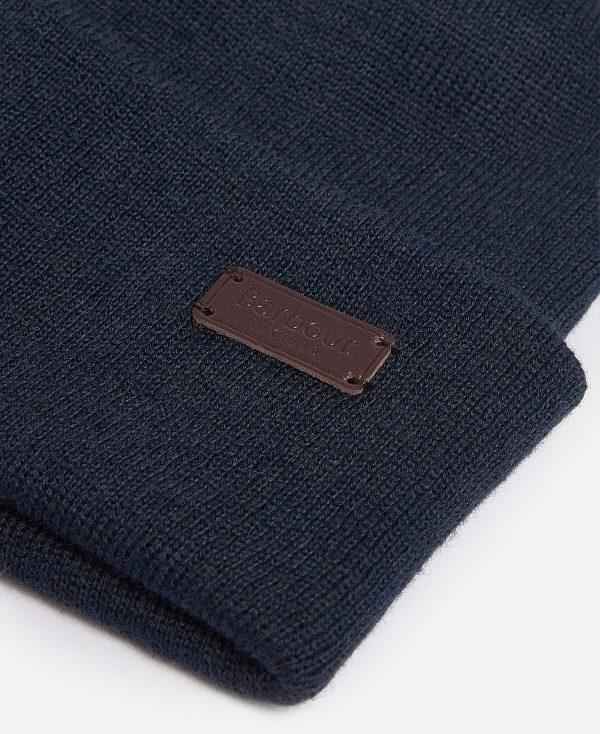 Barbour Healey Beanie Mørkeblå | BABO89061