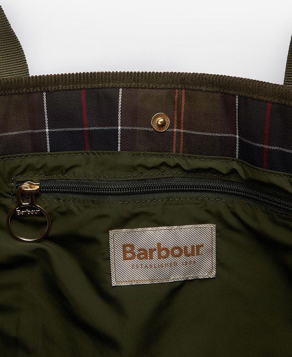 Barbour Healy Quilted Tote Bag Mørkeblå | BABO89985