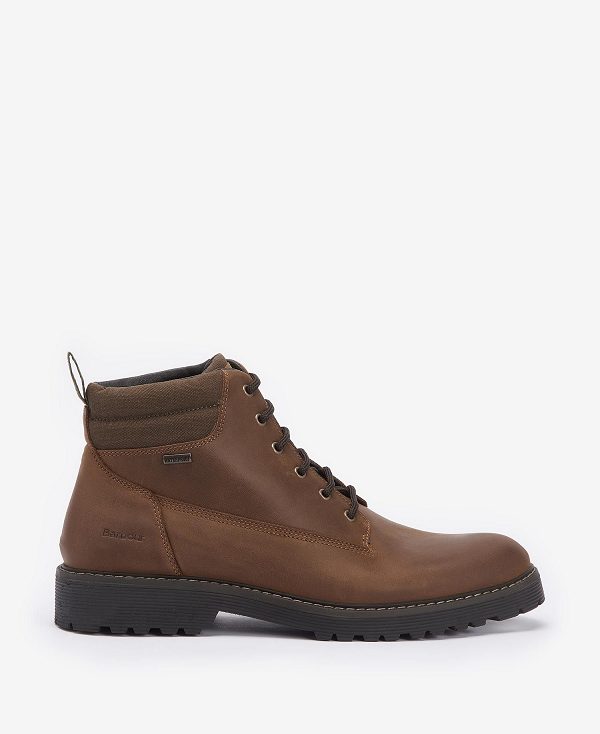 Barbour Hector Derby Boots Brune | BABO88870