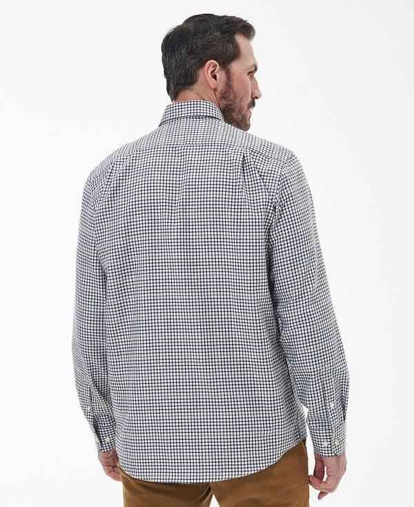 Barbour Henderson Thermo Weave Shirt Hvide | BABO87902