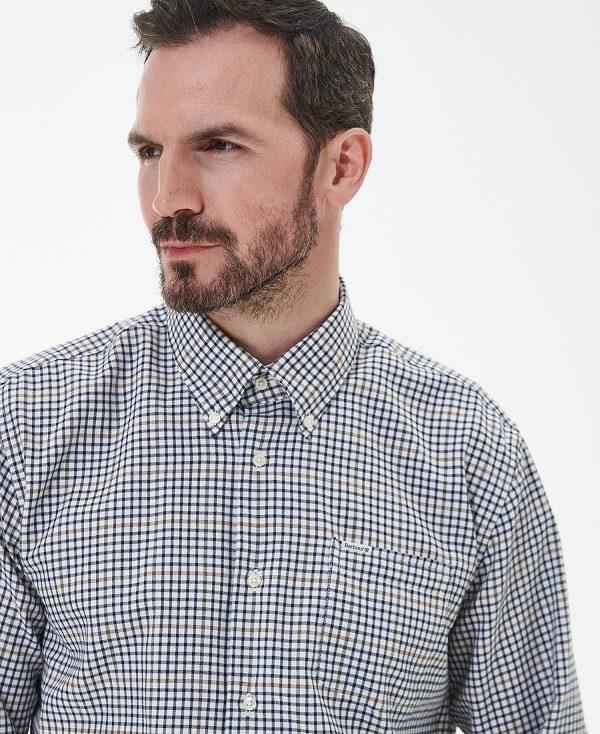 Barbour Henderson Thermo Weave Shirt Hvide | BABO87902