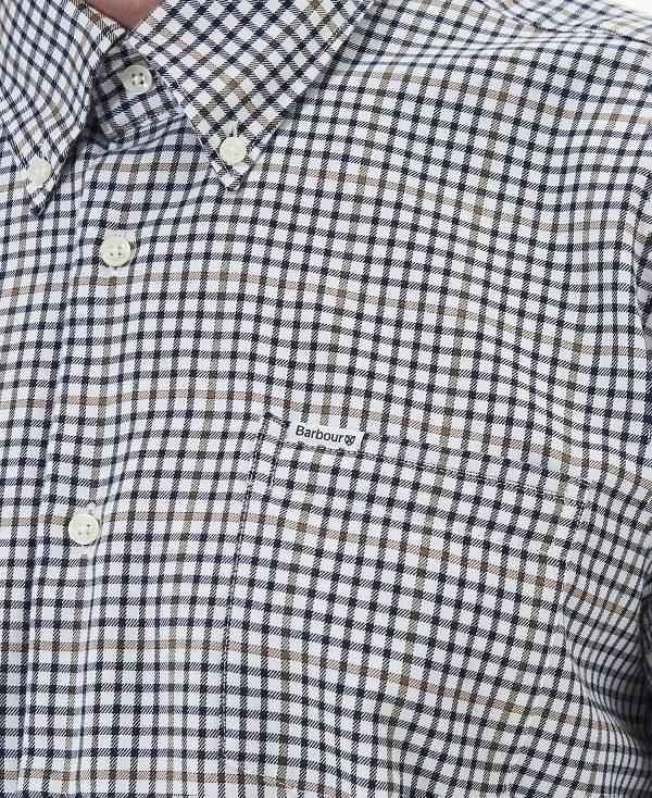 Barbour Henderson Thermo Weave Shirt Hvide | BABO87902