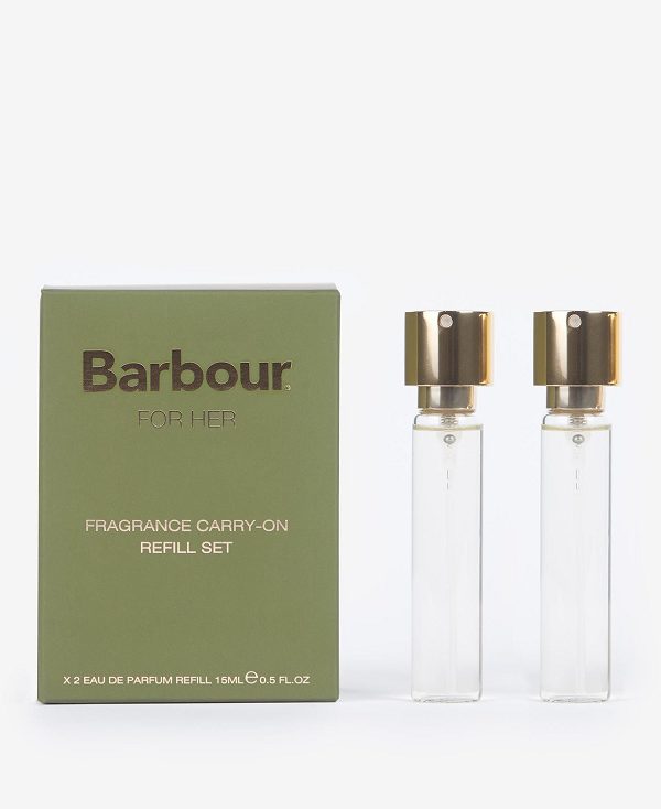 Barbour Her Perfume Travel Size Refill Set Grøn | BABO89995