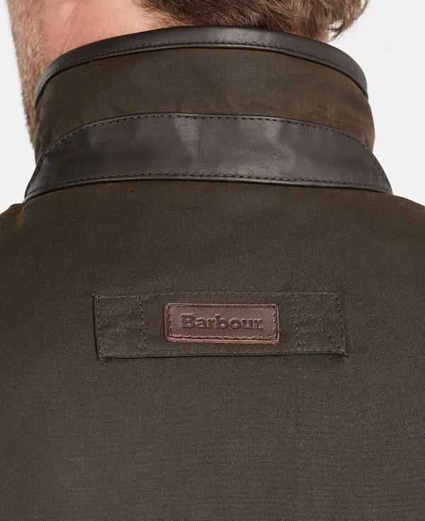 Barbour Hereford Wax Jacket Olivengrøn | BABO87264