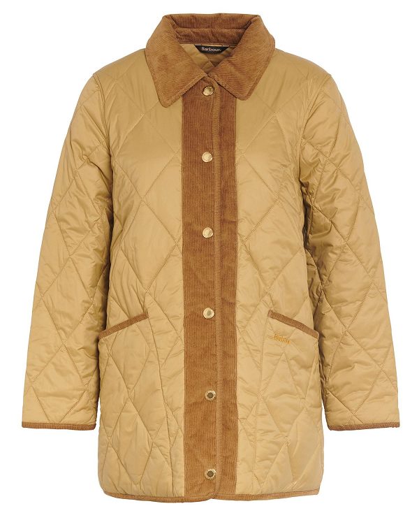 Barbour Highcliffe Quilted Jacket Brune | BABO89308