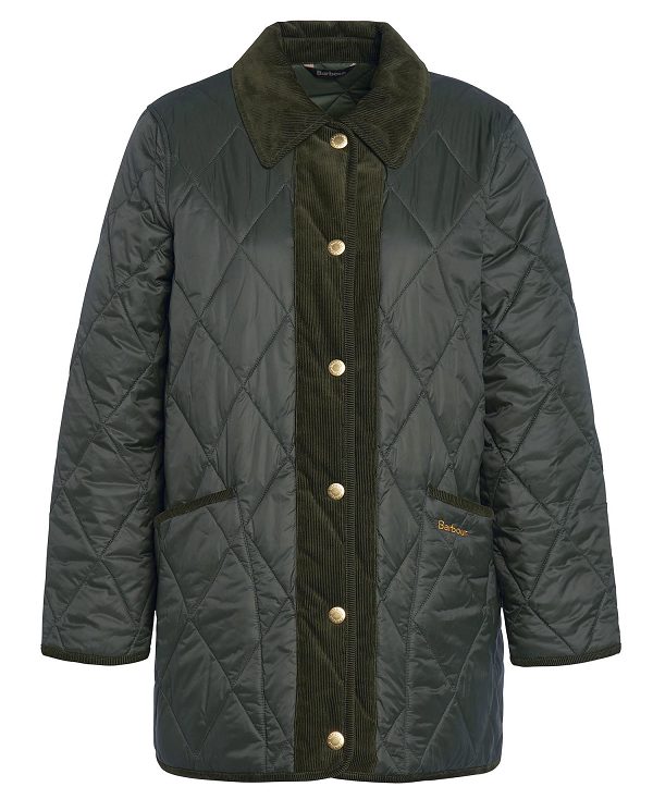 Barbour Highcliffe Quilted Jacket Sort | BABO89290