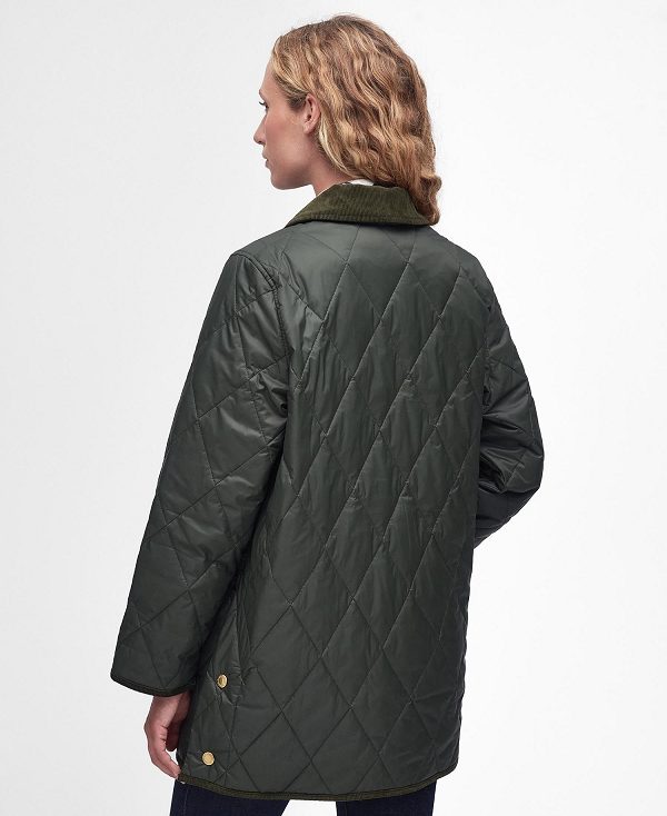 Barbour Highcliffe Quilted Jacket Sort | BABO89290