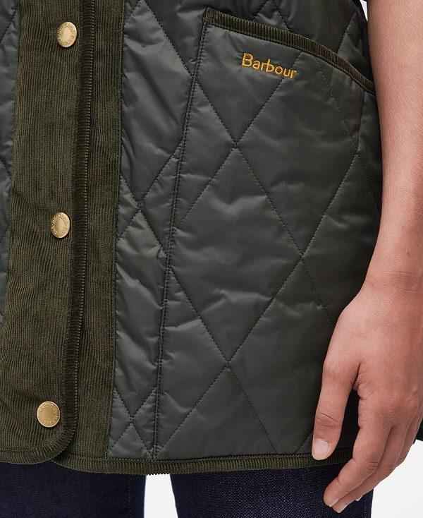 Barbour Highcliffe Quilted Jacket Sort | BABO89290