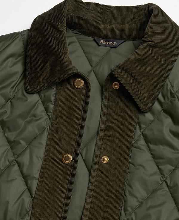 Barbour Highcliffe Quilted Jacket Sort | BABO89290