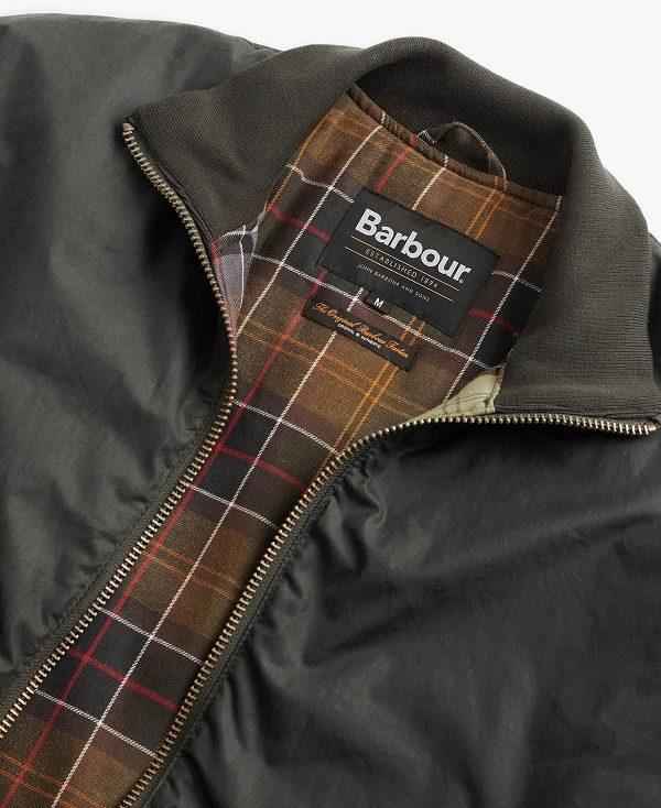 Barbour Highfield Waxed Jacket Olivengrøn | BABO87272