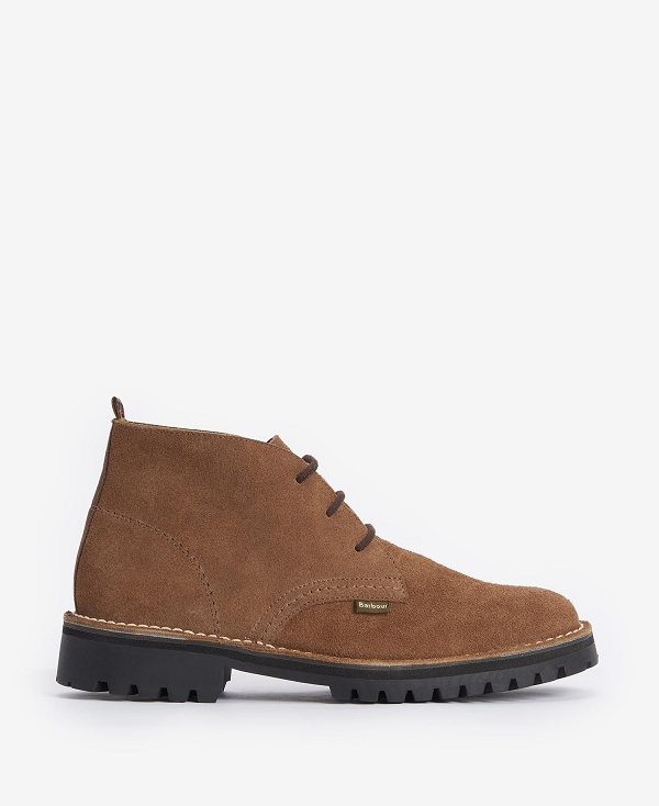 Barbour Hobart Chukka Boots Brune | BABO88874