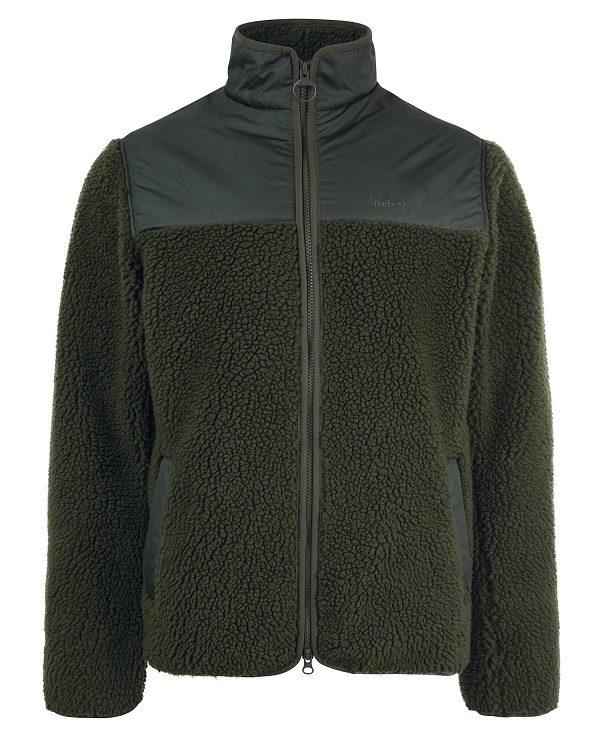 Barbour Hobson Fleece Jacket Grøn | BABO88705