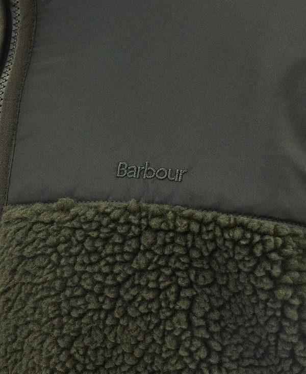 Barbour Hobson Fleece Jacket Grøn | BABO88705