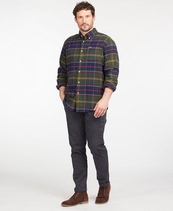 Barbour Hogside Tartan Shirt Flerfarvede | BABO87900