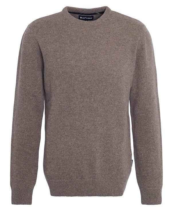 Barbour Holden Crew Neck Jumper Grøn | BABO88648