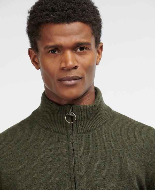 Barbour Holden Half Zip Jumper Mørkeblå | BABO88539