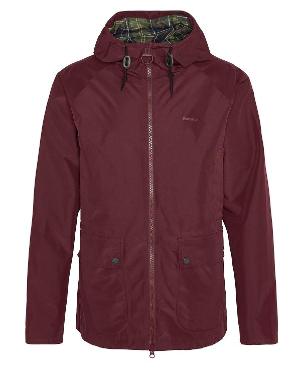 Barbour Hooded Domus Jacket Mørkeblå | BABO87425