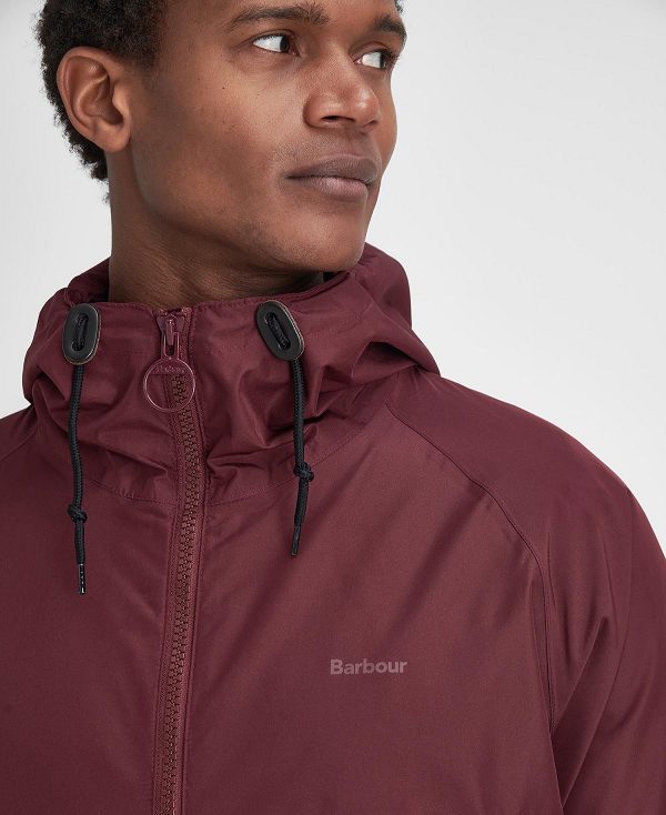 Barbour Hooded Domus Jacket Mørkeblå | BABO87425