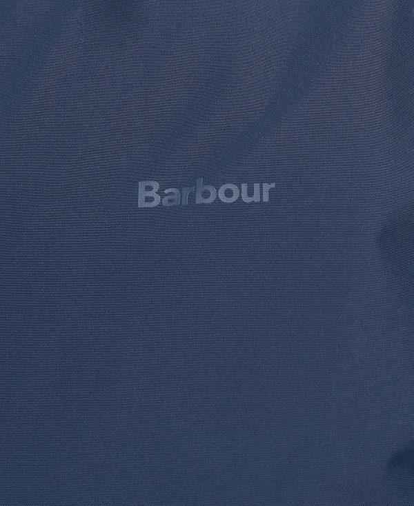 Barbour Hooded Domus Waterproof Jacket Mørkeblå | BABO87403