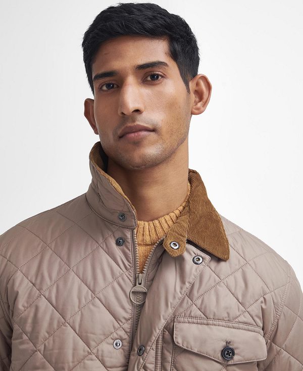 Barbour Hornby Quilted Jacket Brune | BABO87349