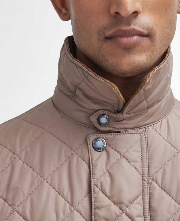 Barbour Hornby Quilted Jacket Brune | BABO87349